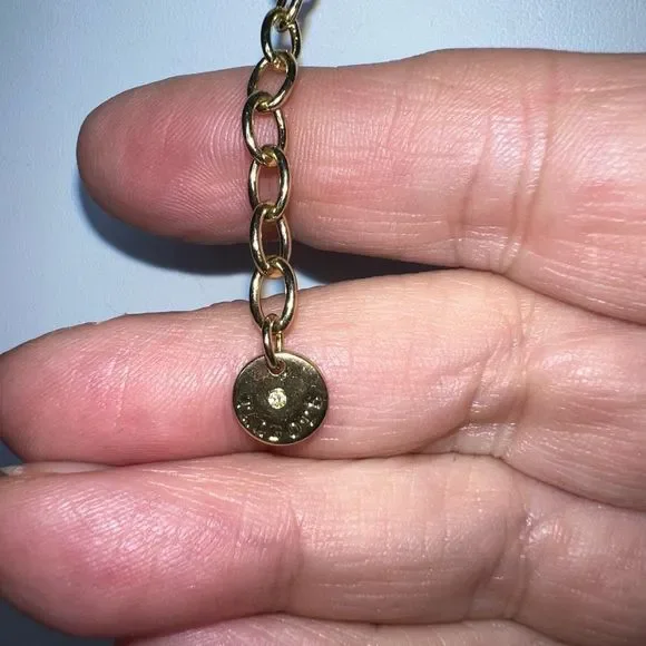 Talbots Double Chain With Faux Pearls - Picture 6 of 8